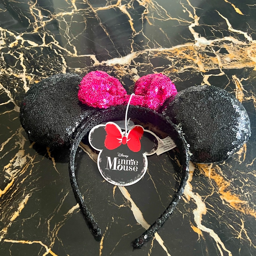Disney Minnie Mouse Sequence Headband Bow